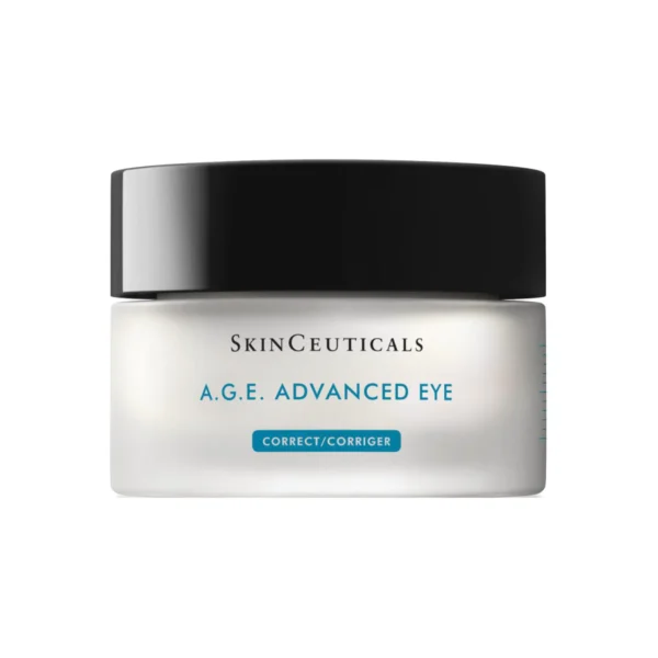 SkinCeuticals A.G.E. Advanced Eye 15 ml, kaz ayağı ve koyu halka görünümü için göz kremi