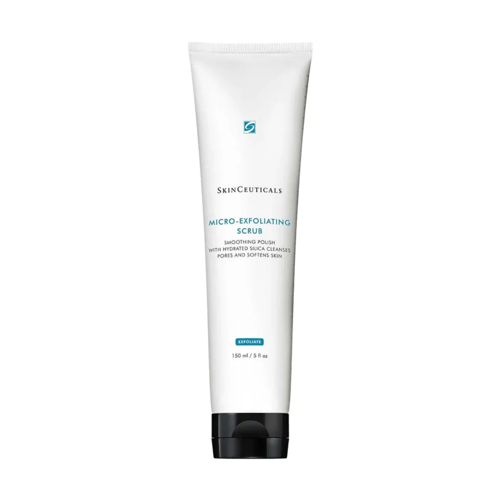 SkinCeuticals Micro-Exfoliating Scrub 150 ml, hidrate silika içeren nazik yüz scrub'ı