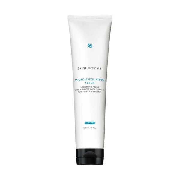 SkinCeuticals Micro-Exfoliating Scrub 150 ml, hidrate silika içeren nazik yüz scrub'ı