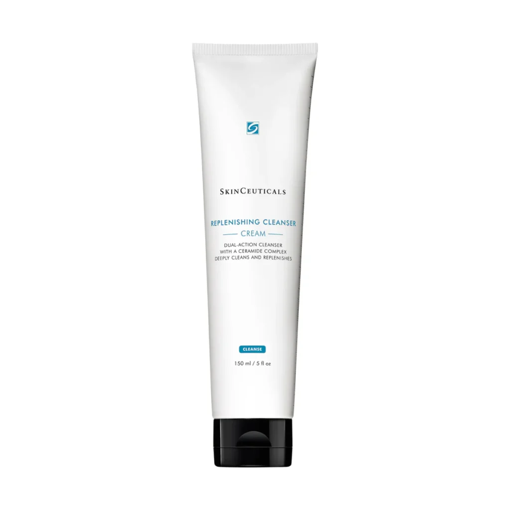 SkinCeuticals Replenishing Cleanser 150 ml, seramid içeren köpüren krem yüz temizleyici