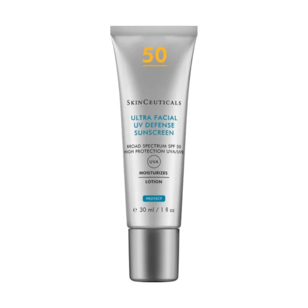 SkinCeuticals Ultra Facial Defense SPF 50 30 ml, nemlendirici günlük yüz güneş koruyucusu
